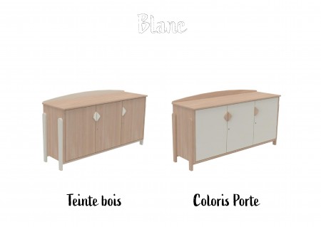 Meuble bas 3 portes k'briol